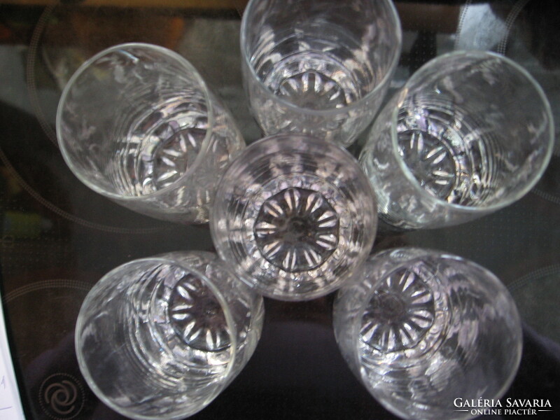Üdítős, vizes, sörös kristály üveg pohár készlet Bormioli Rocco Galassia