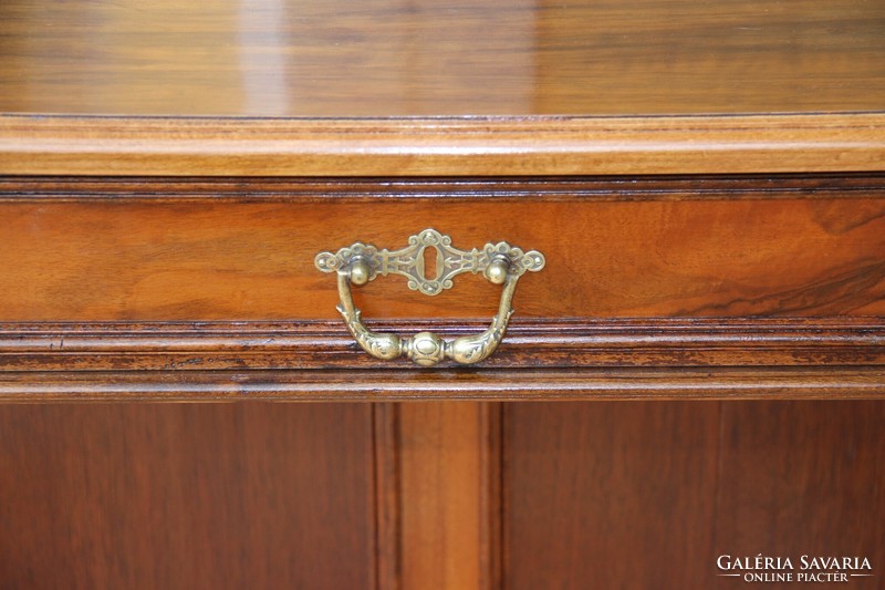 Pewter carved console table 3.