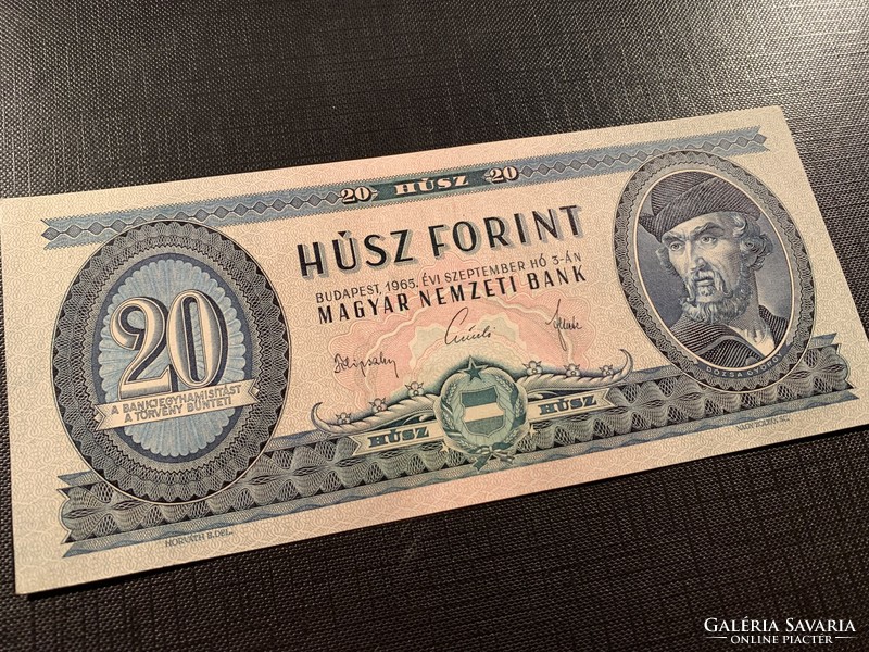 ***  EF++/aUNC 1965-ös 20 forint ***