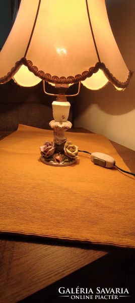 Herendi rózsás asztali. vagy éjjeli lámpa 1919