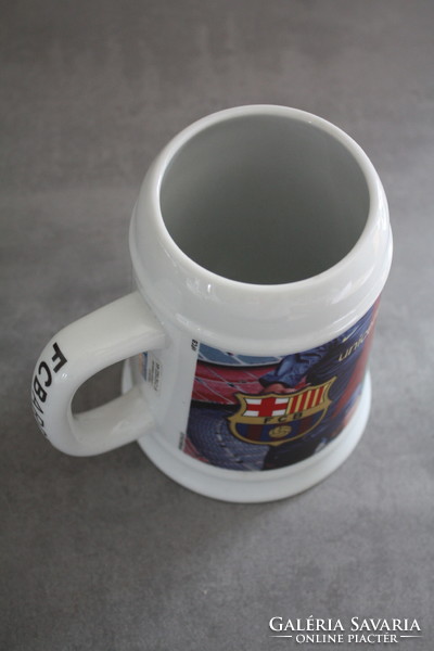 FC Barcelona ceramic beer mug - beautiful, in perfect condition