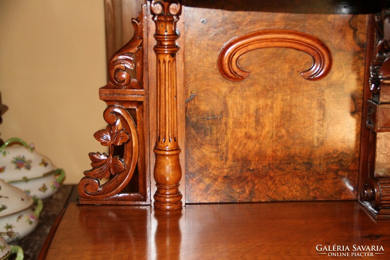 Huge chest of drawers, cupboard, sideboard carved from tin