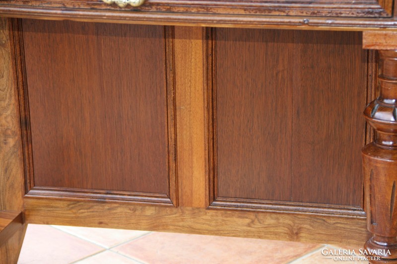 Pewter carved console table 3.