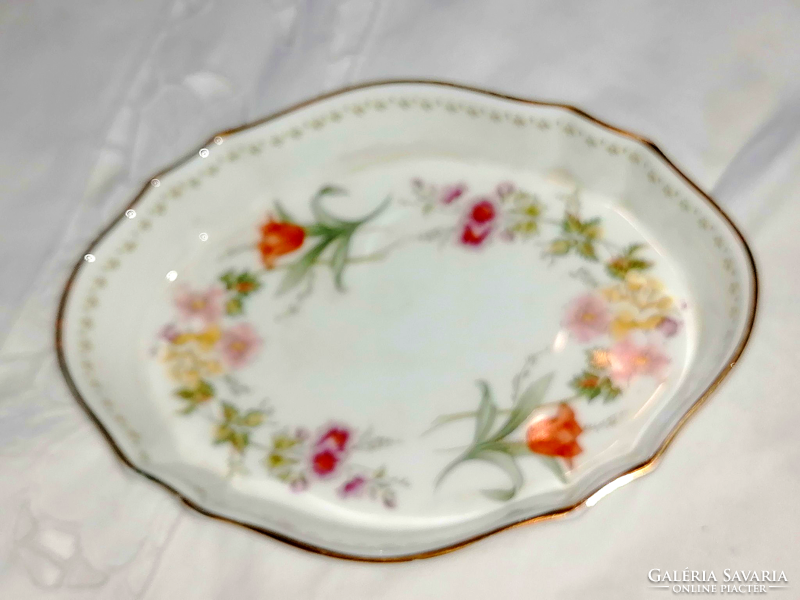 Wedgwood, English porcelain, floral ring holder bowl