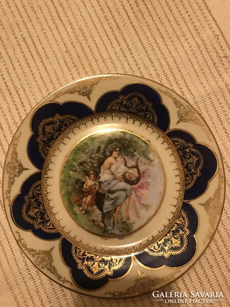 Bieder scenes decorative plate