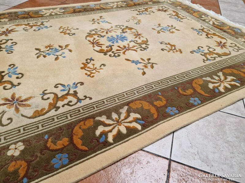 Imperial Floral Pattern 168x274 Hand Knotted Wool Persian Carpet mm_174