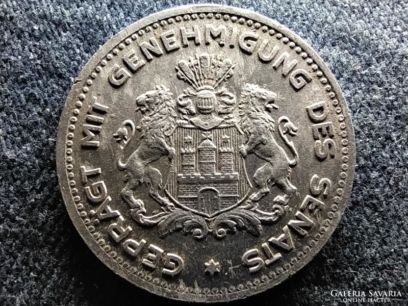 Németország Hamburg városállam 1/10 Verrechnungsmarke szükségpénz 1923 (id59205)