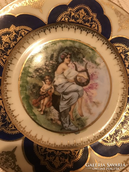 Bieder scenes decorative plate