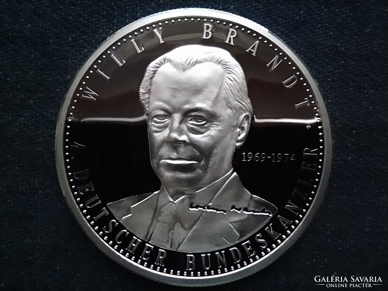 Germany willy brandt (1969-1974) .999 Silver medal 1997 pp (id69778)