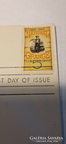 First day stamp 1967 national grande