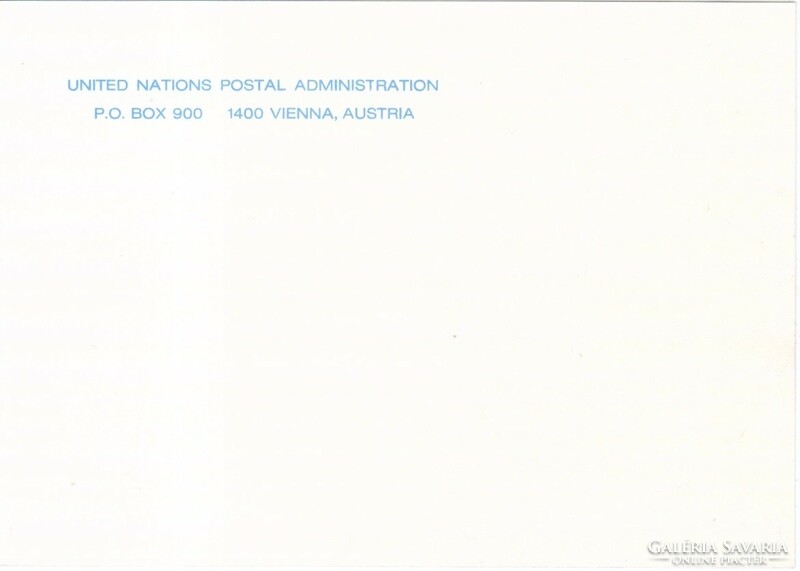 Emléklapok, FDC-k  0295 (ENSZ kiállítás kártyák, Bécs) Mi 10       2,50 Euró