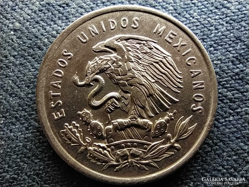 Mexikó Cuauhtemoc király .300 ezüst 50 Centavos 1951 Mo EXTRA (id68685)