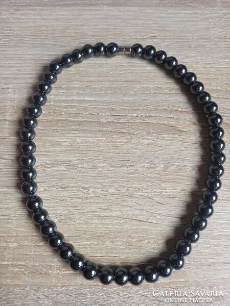 Magnetite necklace