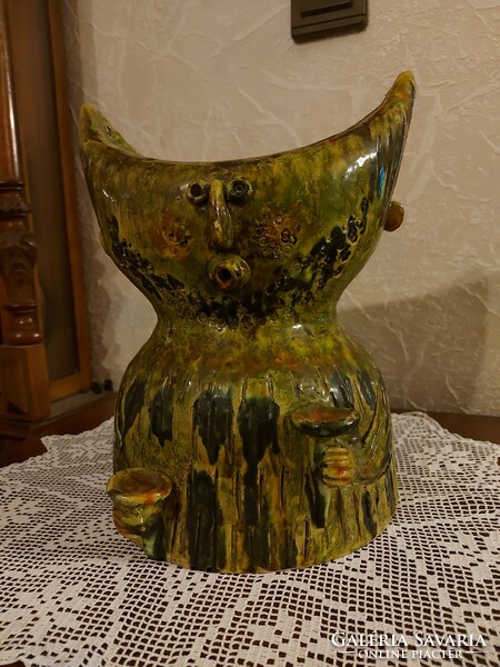 Ilona Kiss's rare ceramics! Owl!