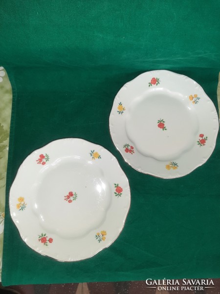 Zsolnay porcelain plates