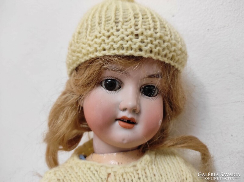 Antique doll armand marseille a. 2/2 M. Porcelain head toy porzellan antike puppe 75 6679