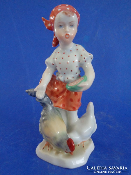 I.oszt HERENDI PORCELÁN FIGURA