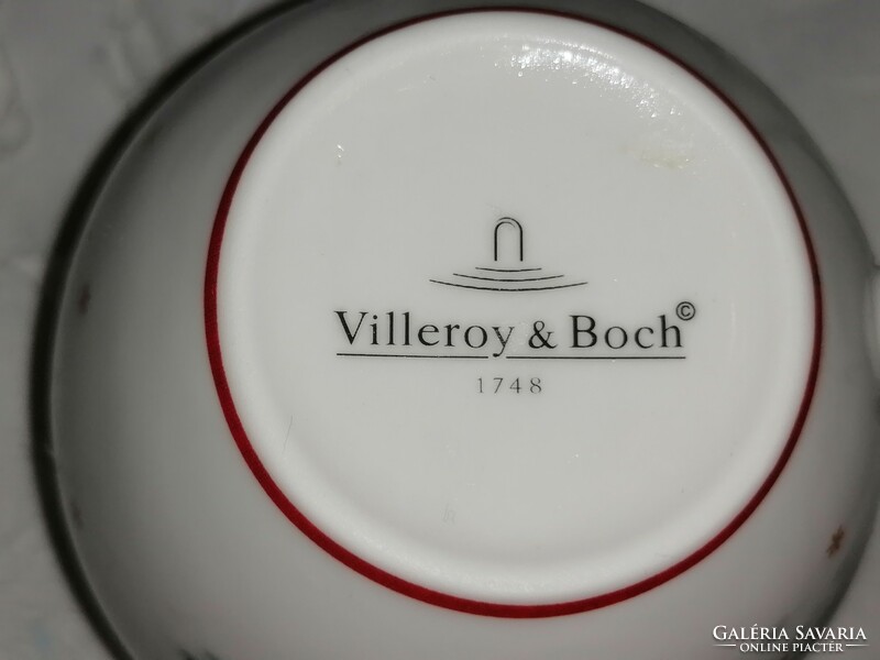 Villeroy&boch very nice, vintage-patterned Christmas belly cup, half liter