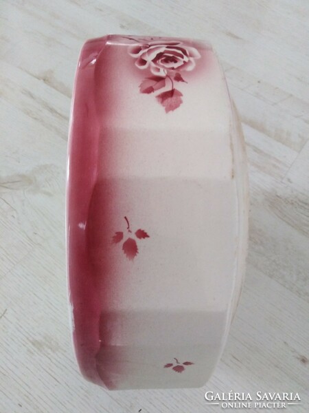 Granite - vintage style, pink wash basin / ceramic