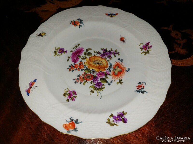 Herend antique cake plate 2 pcs