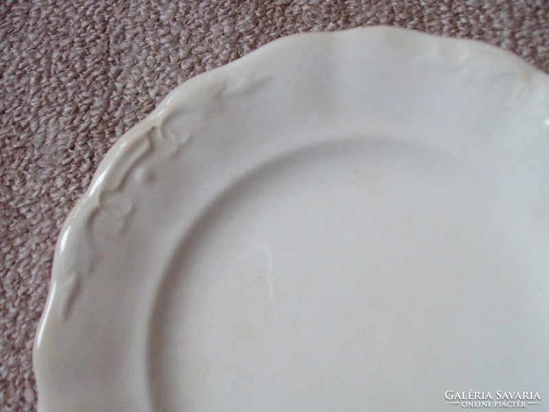 Retro old ceramic cookie small plate granite cs. K. Gy.