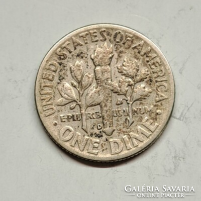 1961. Usa silver roosevelt 1 dime h/5