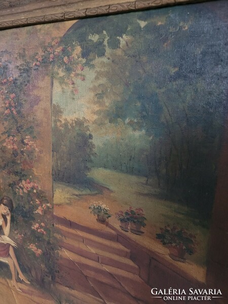 XX. Century oil painting