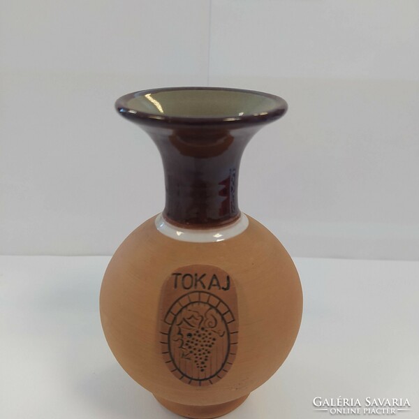 Folk ceramic vase