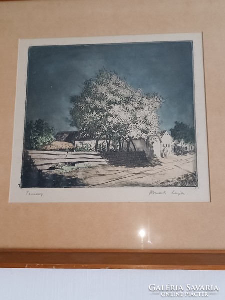 Etching - German Louis - Spring