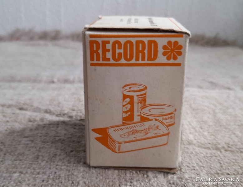  DDR konzervnyitó "Record" eredeti csomagolásban