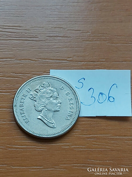 KANADA 5 CENT 1990 Elizabeth II, HÓD  S306