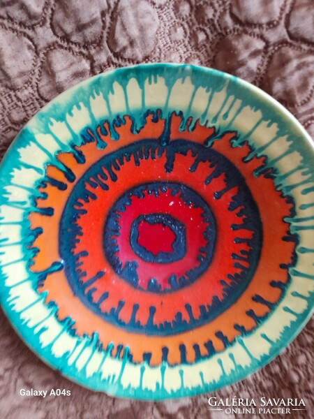 Mazas ceramic plate with minor damage
