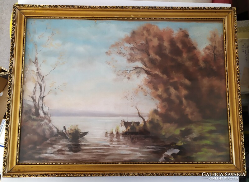 Painting for sale! River bay