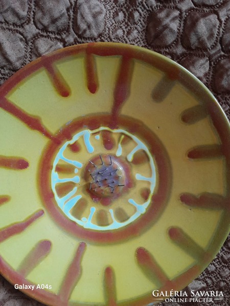 Mazas ceramic plate is unique