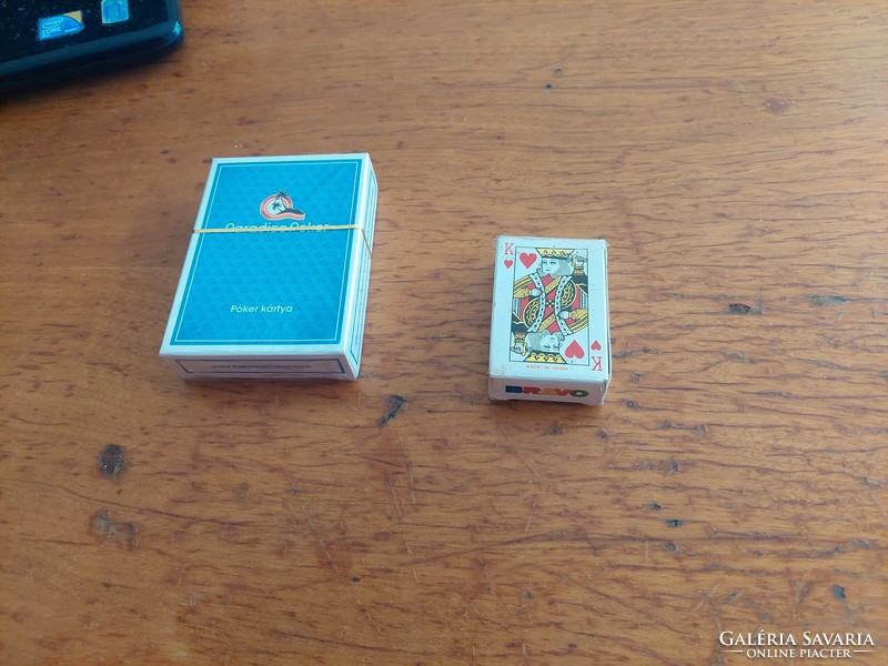 Mini franciakártya(póker,römi,stb)
