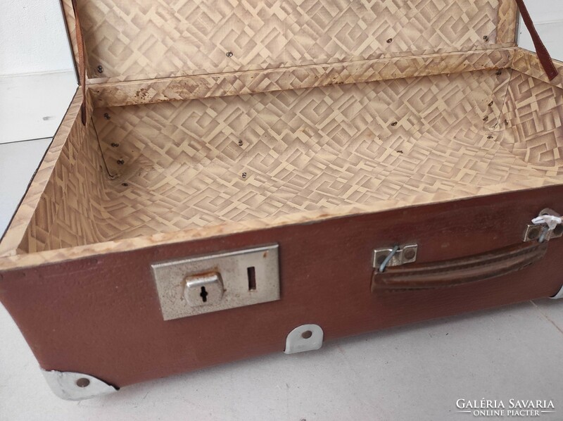 Antique clothes suitcase suitcase costume film theater props 449 7356