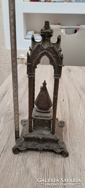 Antique Mariazell religious object/souvenir, madonna - home altar.