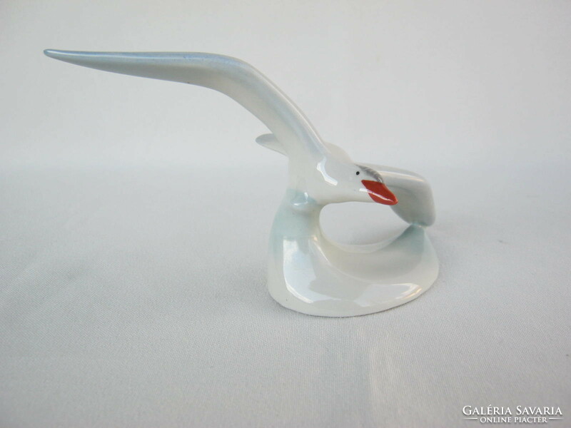 Retro ... Drasche quarries porcelain figurine nipp seagull
