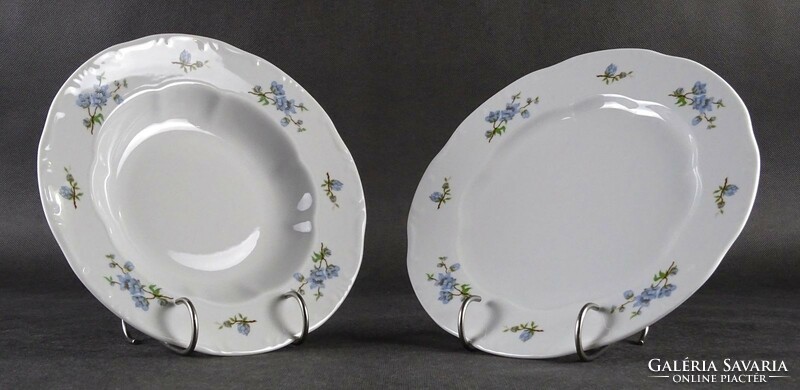 1M815 old Zsolnay porcelain dinner set 22 pieces