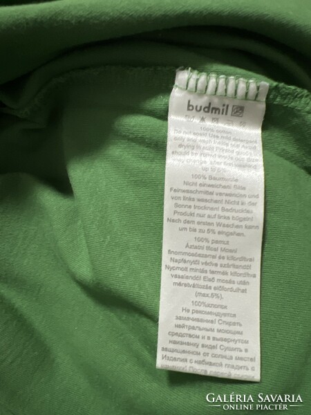 Budmil férfi póló zöld