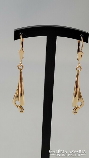 14 K gold women's earrings 3.09 g