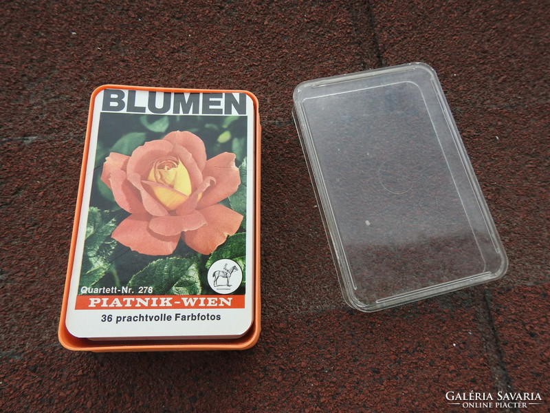 BLUMEN / Bergwelt kártya - retro
