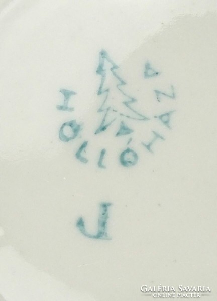 1M883 Two pieces of an old Hólloháza porcelain coffee set