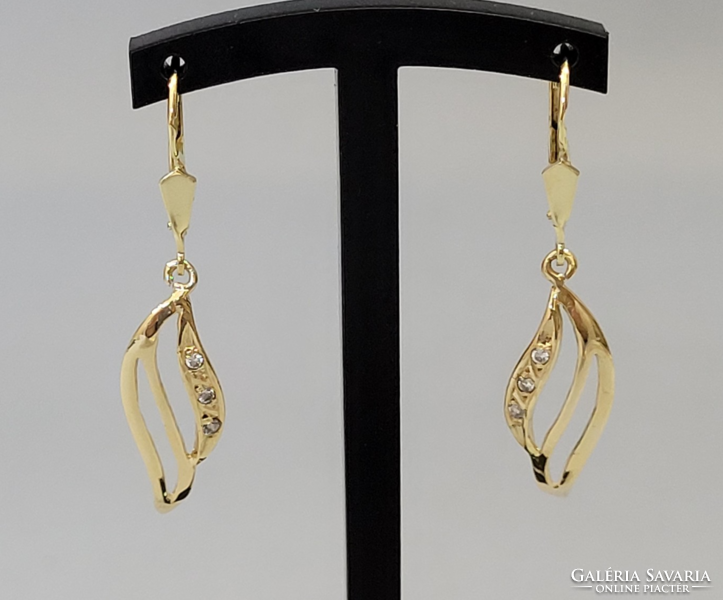 14 K gold women's earrings 3.08 g