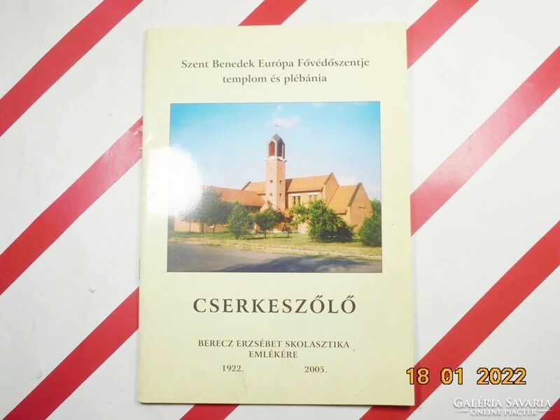 Cserkeszőlő Berecz Erzsébet Skolasztika emlékért