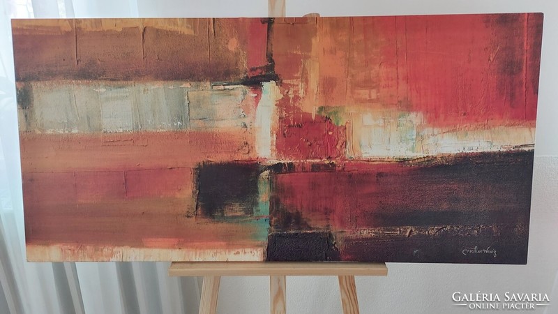 (K) caroline wenig abstract quality print 116x57 cm