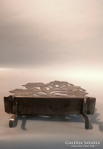 Marked napkin holder art nouveau negotiable!