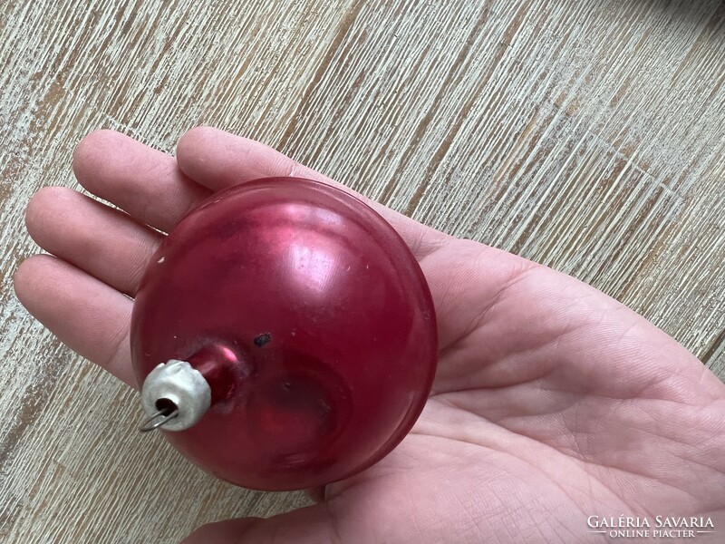 Old glass Christmas tree ornament snail
