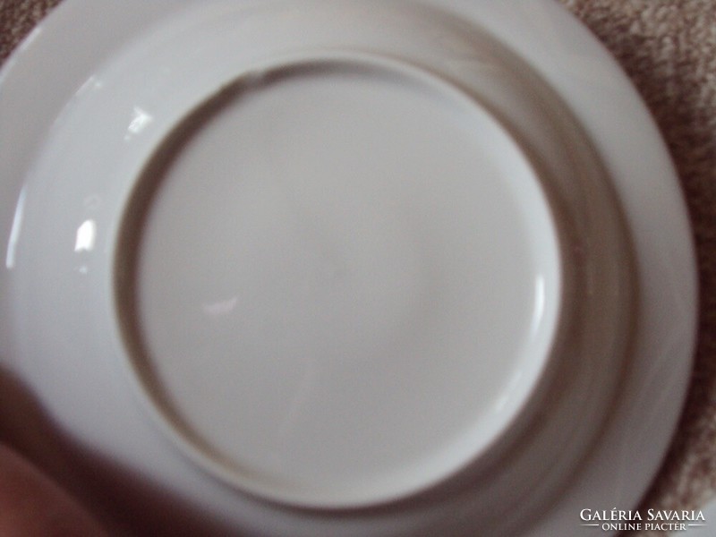 Retro porcelán régi mély tányér 2 db