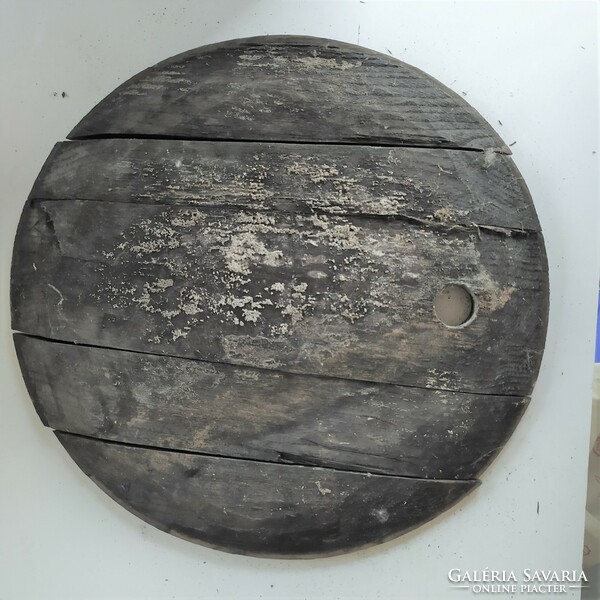 Old labeled barrel roof for sale for decorative purposes!